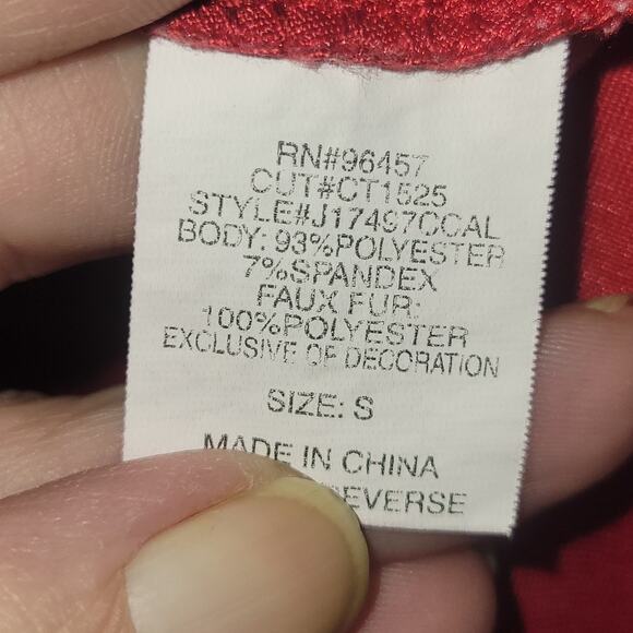 Mrs. Claus Santa Dress Christmas Dress Holiday Party Small Born Famous - Picture 5 of 8